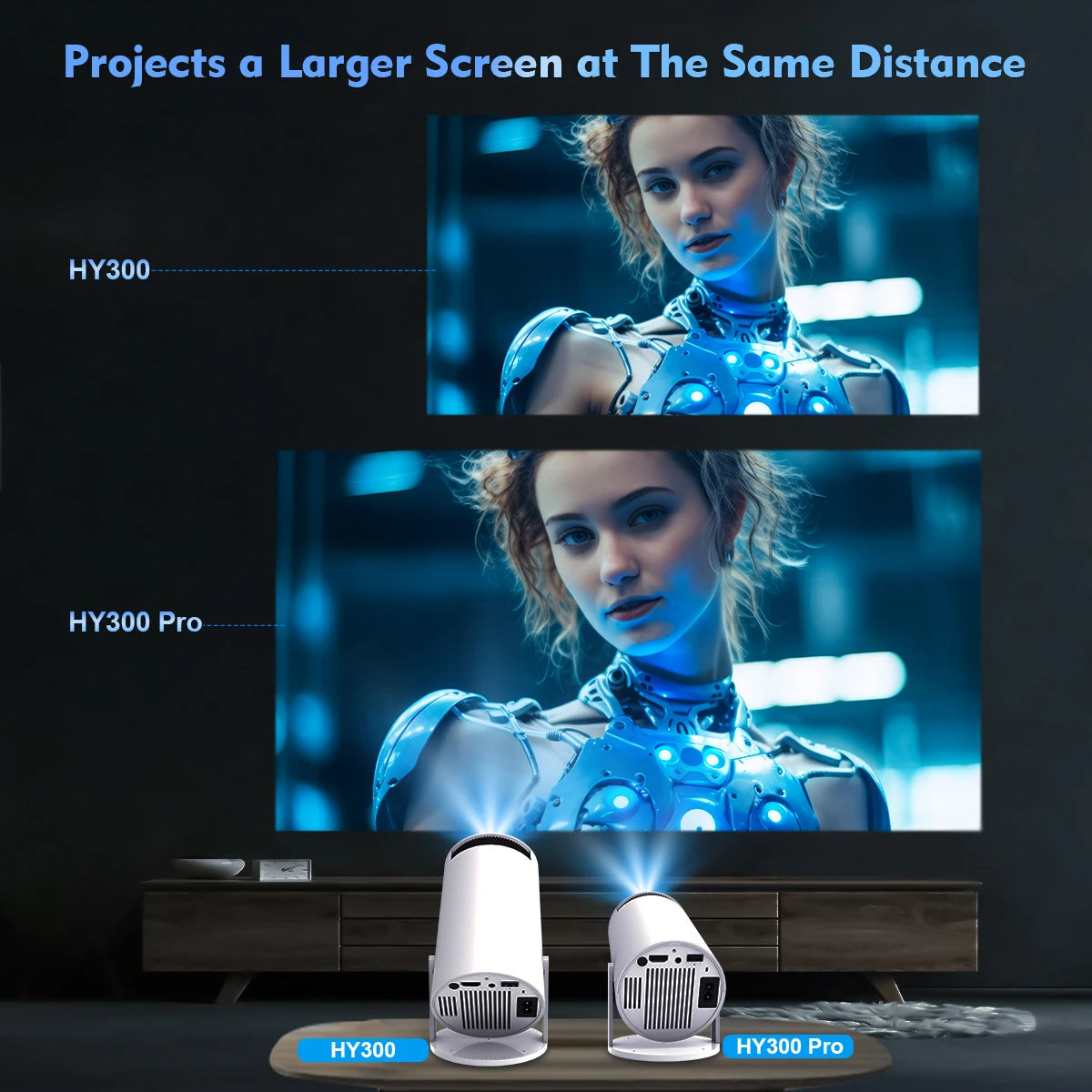 PROYECTOR DE CINE EN CASA PARA EXTERIORES™